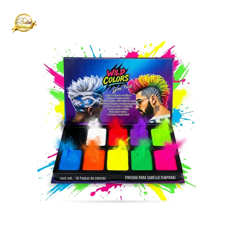 Paleta Aquacolor Recargado Wild Colors