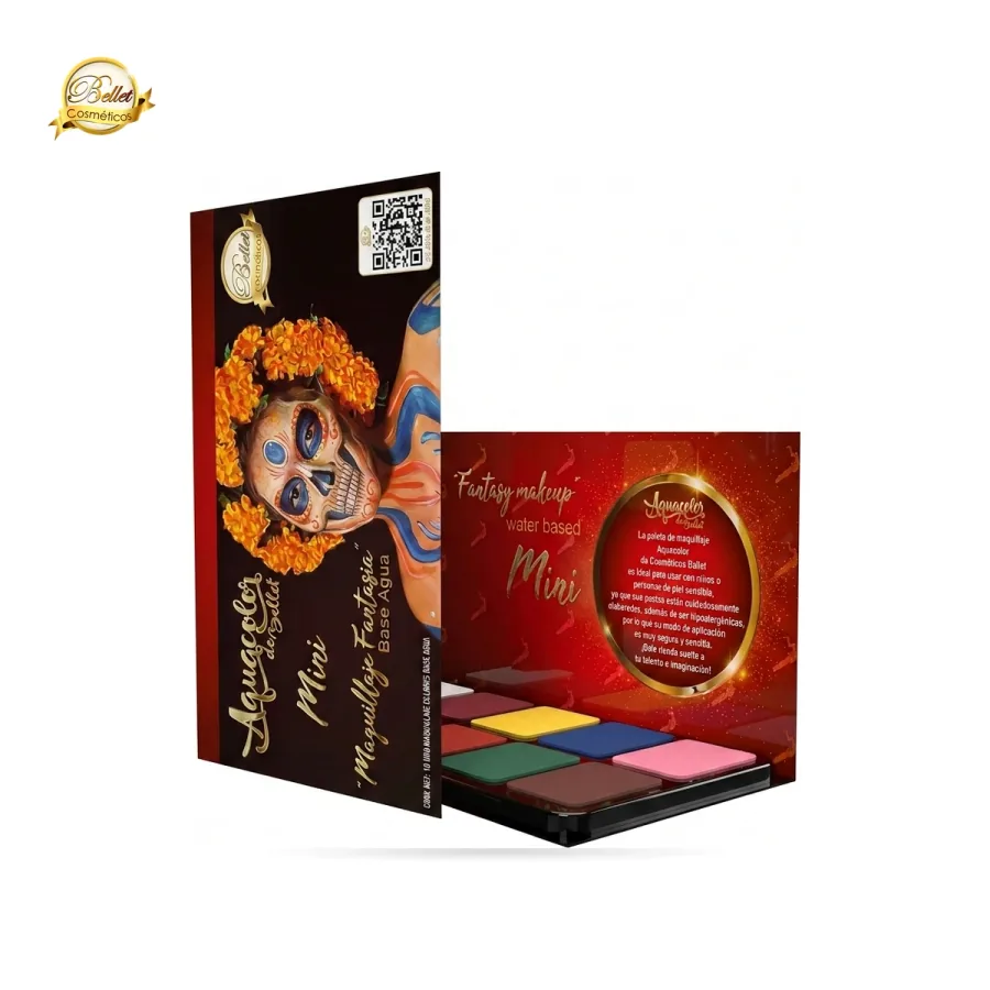 Paleta Aquacolor Mini Pastel Recargada
