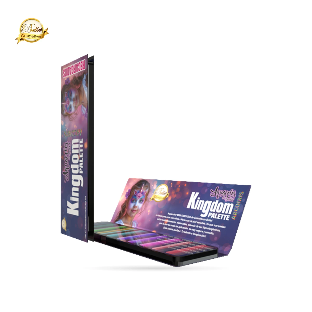 Paleta Aquacolor Pastel KINGDOM