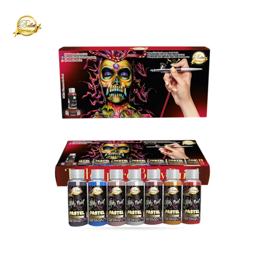 Kit de Maquillaje para Body Paint Pastel