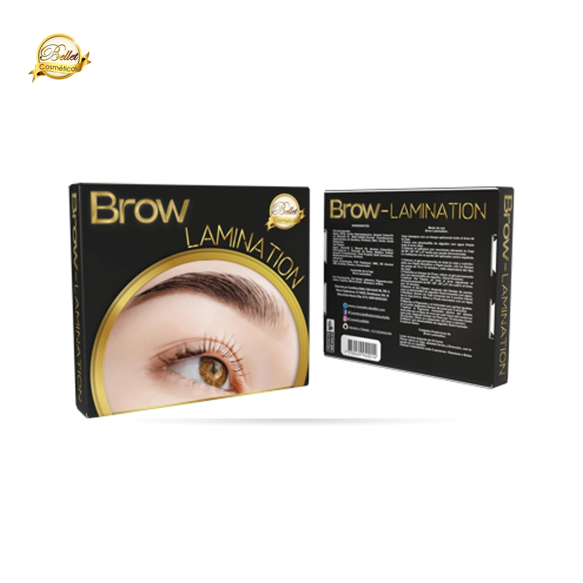 Brow Lamination (Castaño Medio)
